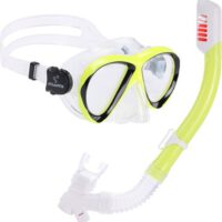 Atlantis Waikiki Combo Black/Yellow Snorkelset