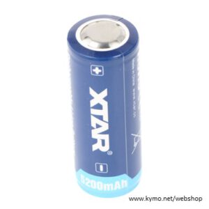 Xtar Batterij 26650 , 5000mAh