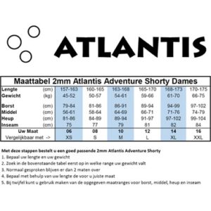 Atlantis 2mm Adventure Shorty