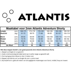 Atlantis 2mm Adventure Shorty