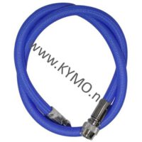 Inflator hose flex 75cm - blue