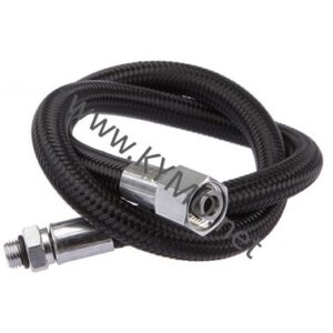 Regulator hose flex 3/8 black 100 cm