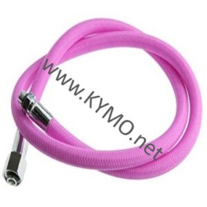 Regulator hose flex 3/8 pink 80 cm