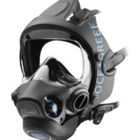 Neptune III Diving Full Face mask - ZWART