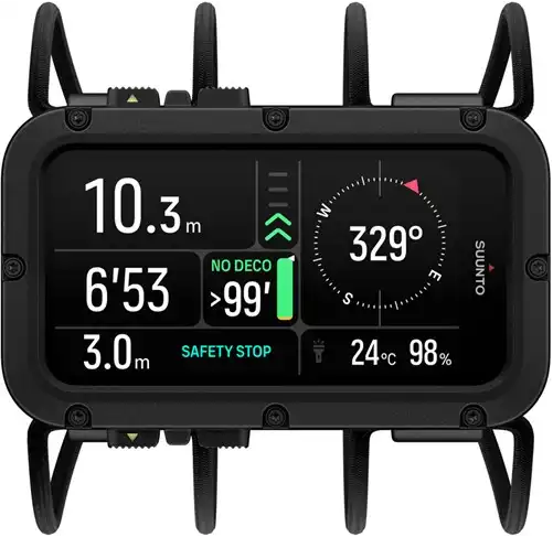 Suunto Nautic met Bungee cord